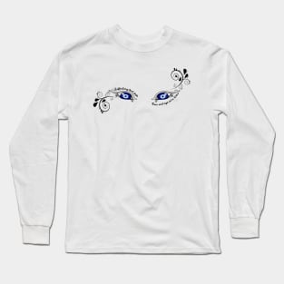 Reflecting bad juju, one evil eye at a time Long Sleeve T-Shirt